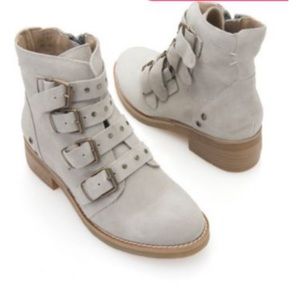 BOOTS SUEDE SIDE ZIP